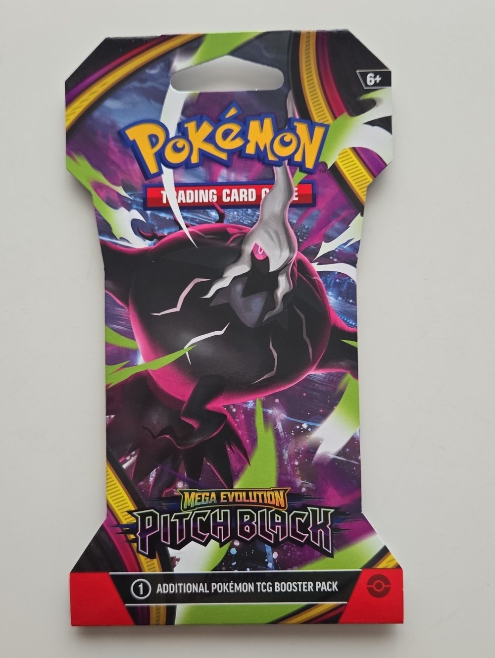 Pokemon TCG Mega Evolution Pitch Black Booster Pack